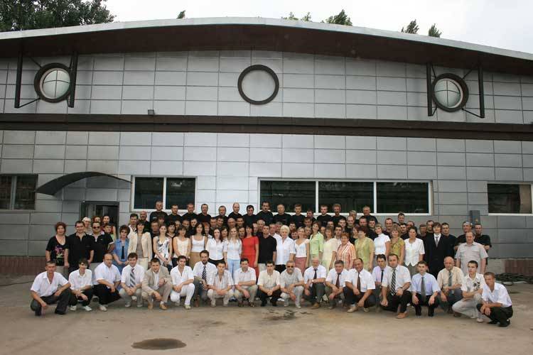 GlobeCore office and employees. Oil recycling equipment manufacturer.