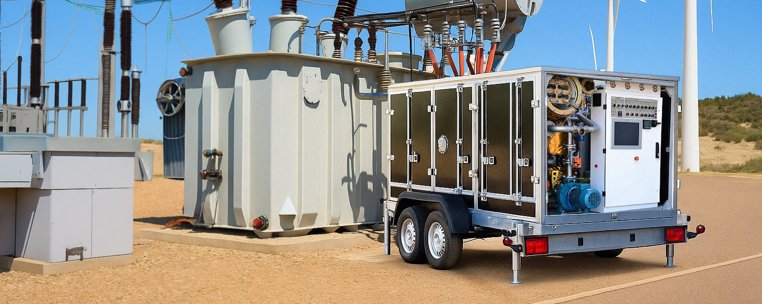 CMM-10 transformer oil purification unit