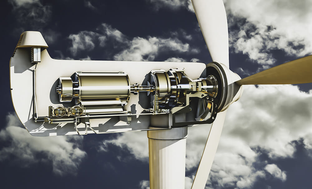 Wind turbine oil change