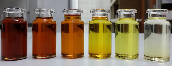 regeneración de aceite usado(mezcla de aceites del transformador)