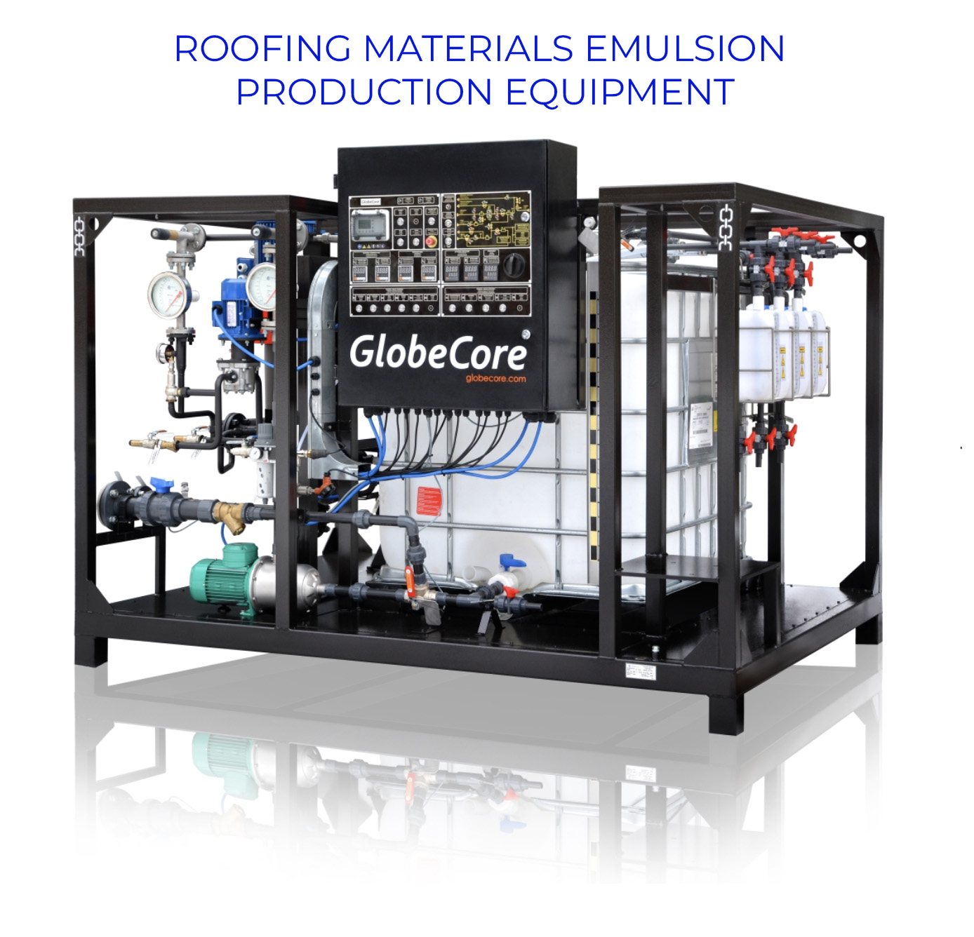 Roofing materials emulsion production equipment
