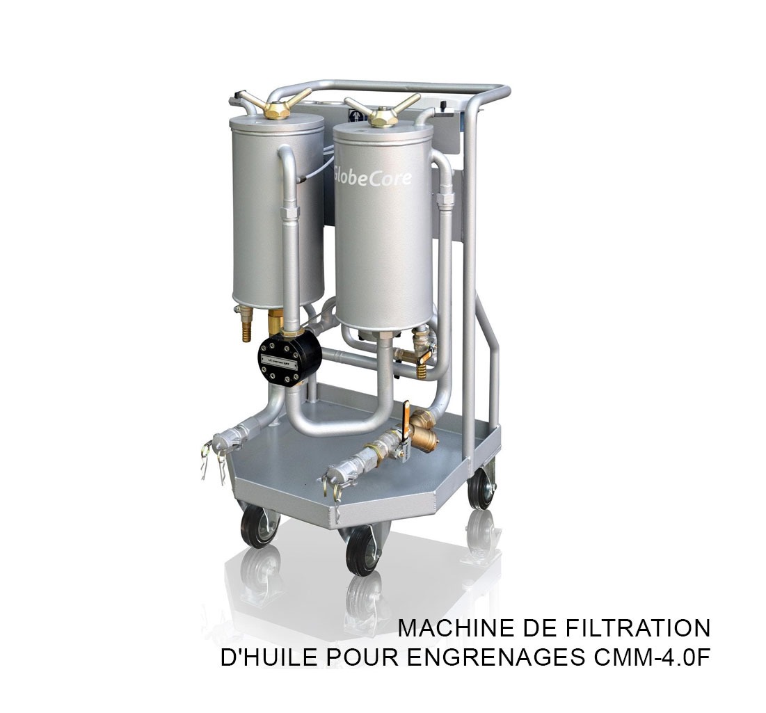Machine de filtration d'huile pour engrenages CMM-4.0F