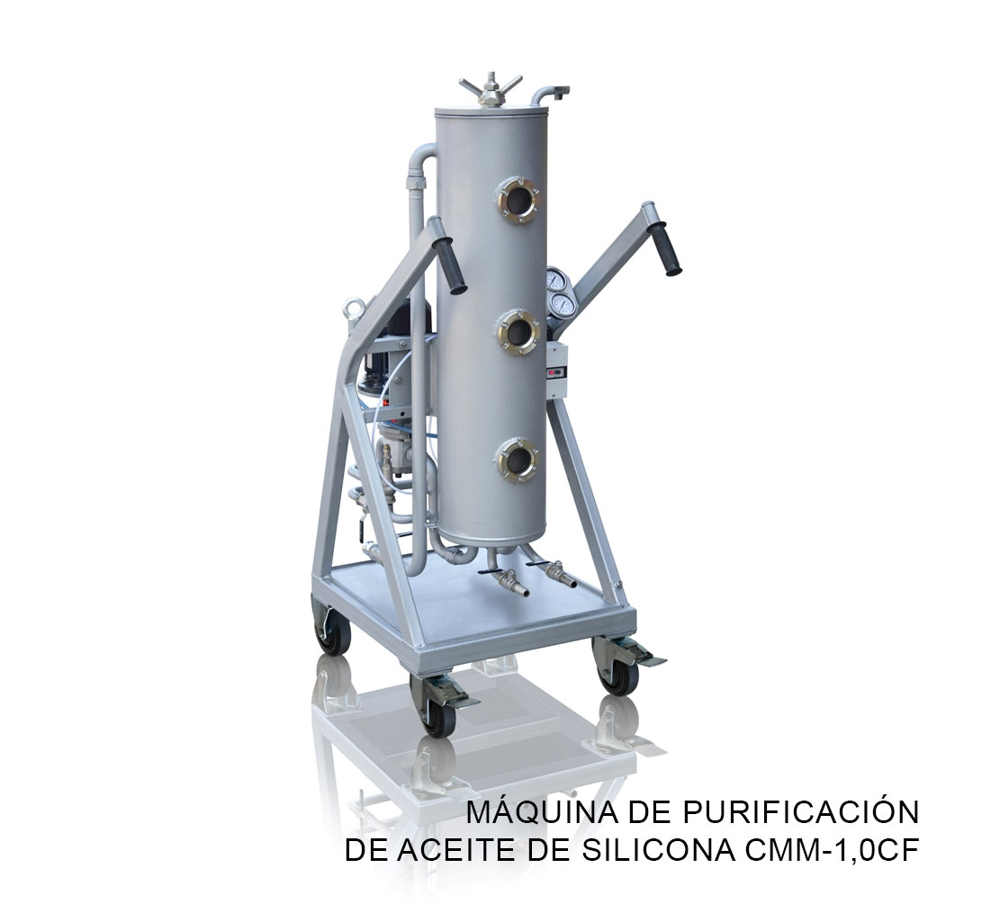 Máquina de purificación de aceite de silicona CMM-1,0CF