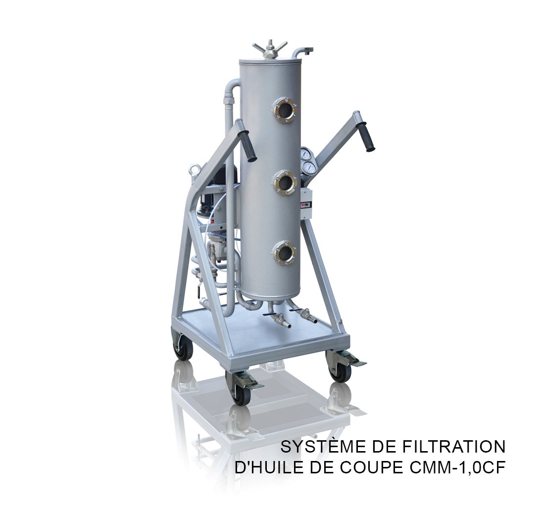 Système de filtration d'huile de coupe CMM-1,0CF