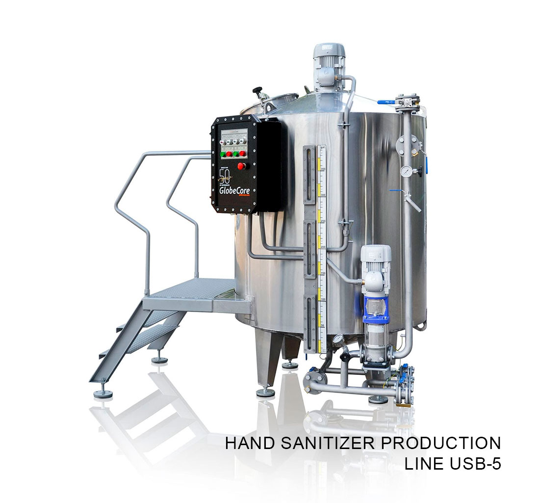 Hand sanitizer production line USB-5