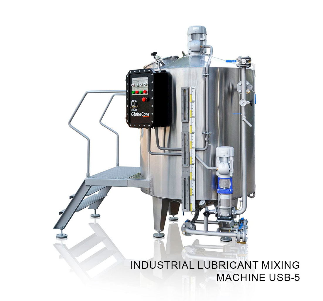 Industrial lubricant mixing machine USB-5