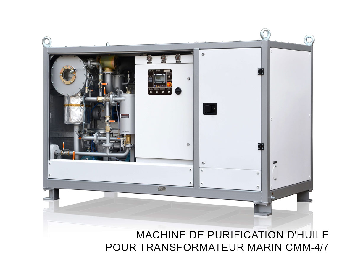 Machine de purification d'huile pour transformateur marin CMM-4/7Machine de purification d'huile pour transformateur marin CMM-4/7Machine de purification d'huile pour transformateur marin CMM-4/7Machine de purification d'huile pour transformateur marin CMM-4/7Machine de purification d'huile pour transformateur marin CMM-4/7
