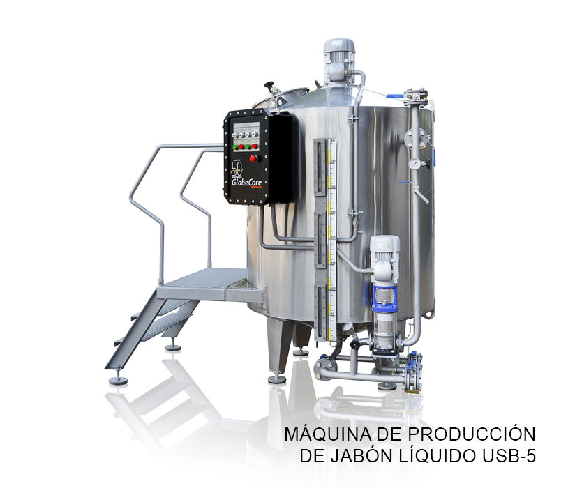 Máquina de producción de jabón líquido USB-5