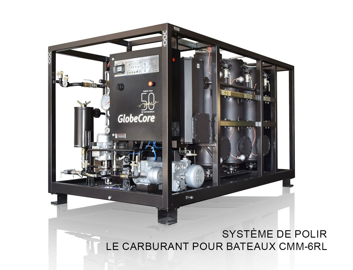 Système de polir le carburant pour bateaux CMM-6RL