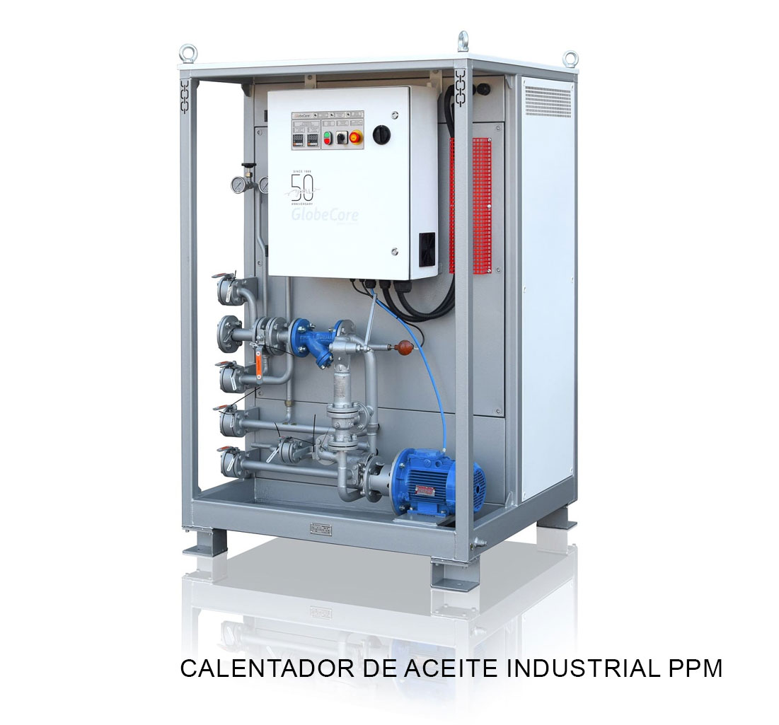 Calentador de aceite industrial PPM