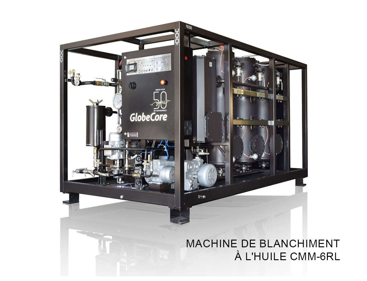 Machine de blanchiment à l'huile CMM-6RL