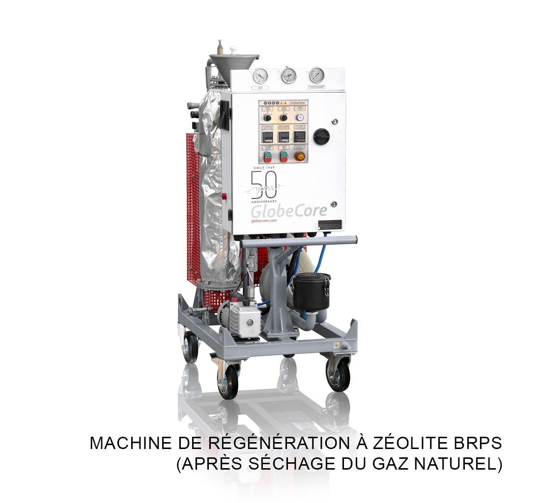 Machine de régénération à zéolite BRPS (après séchage du gaz naturel)