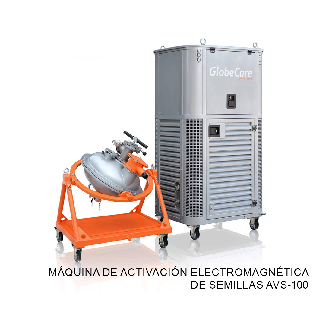 Máquina de activación electromagnética de semillas AVS-100