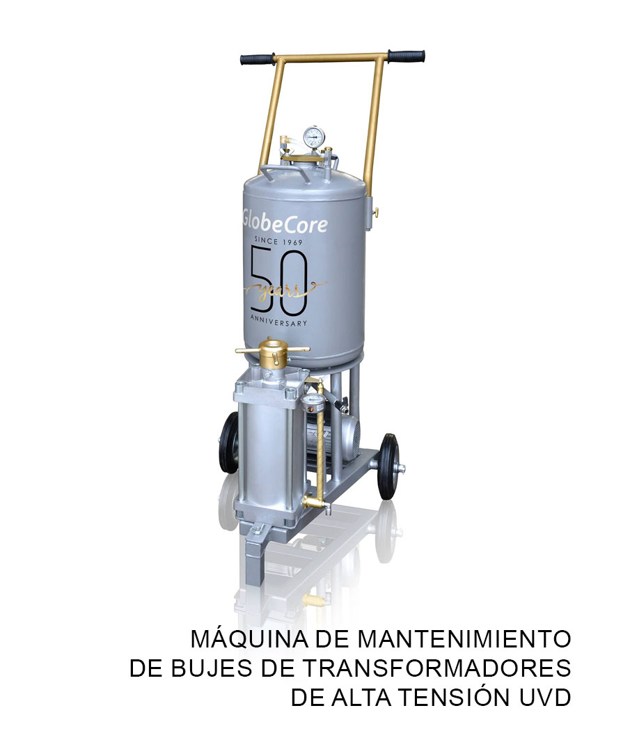 Máquina de mantenimiento de bujes de transformadores de alta tensión UVD