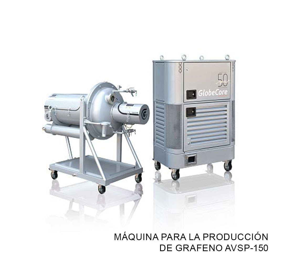 Máquina para la producción de grafeno AVSp-150