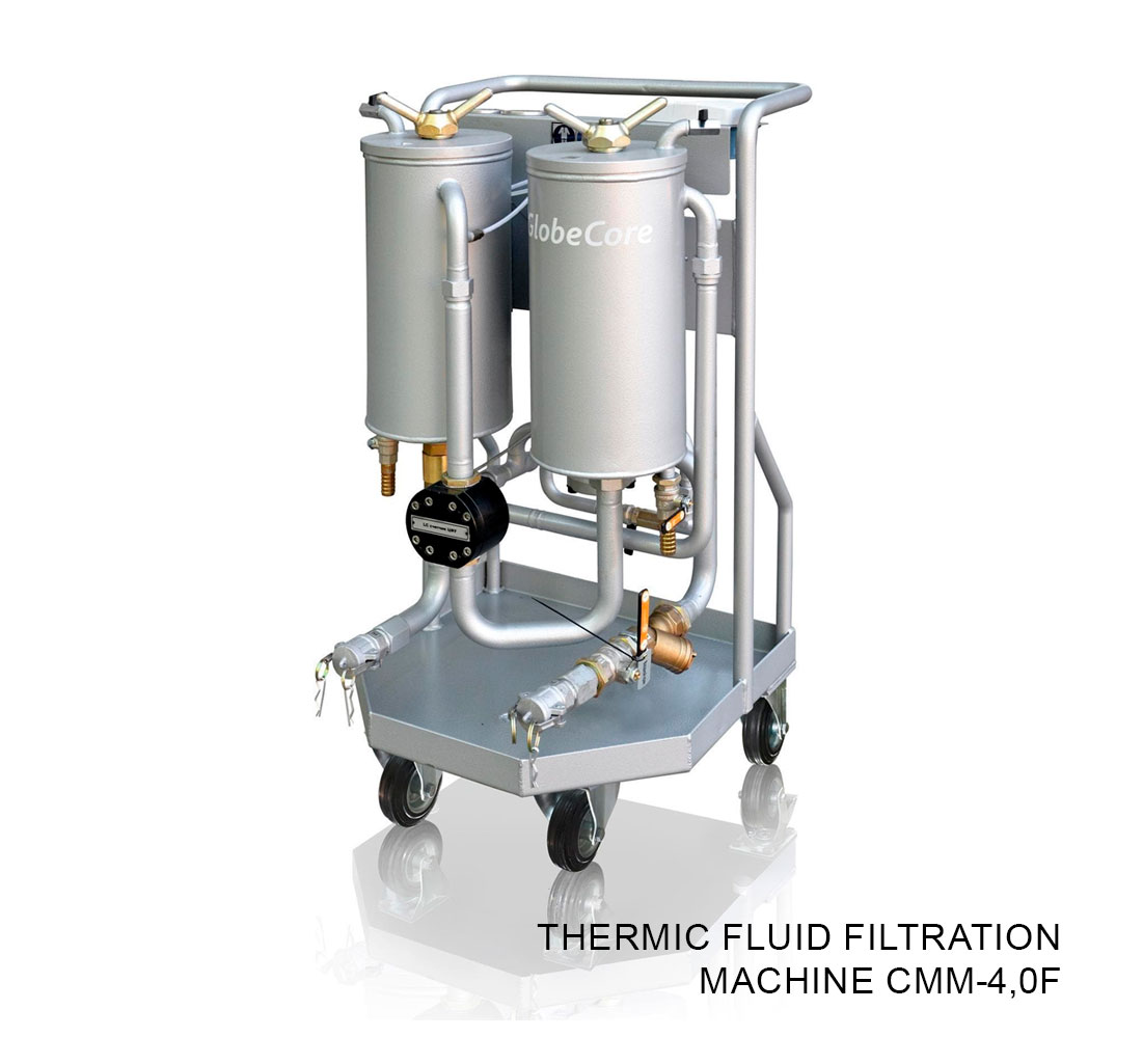 Thermic fluid filtration machine CMM-4,0F