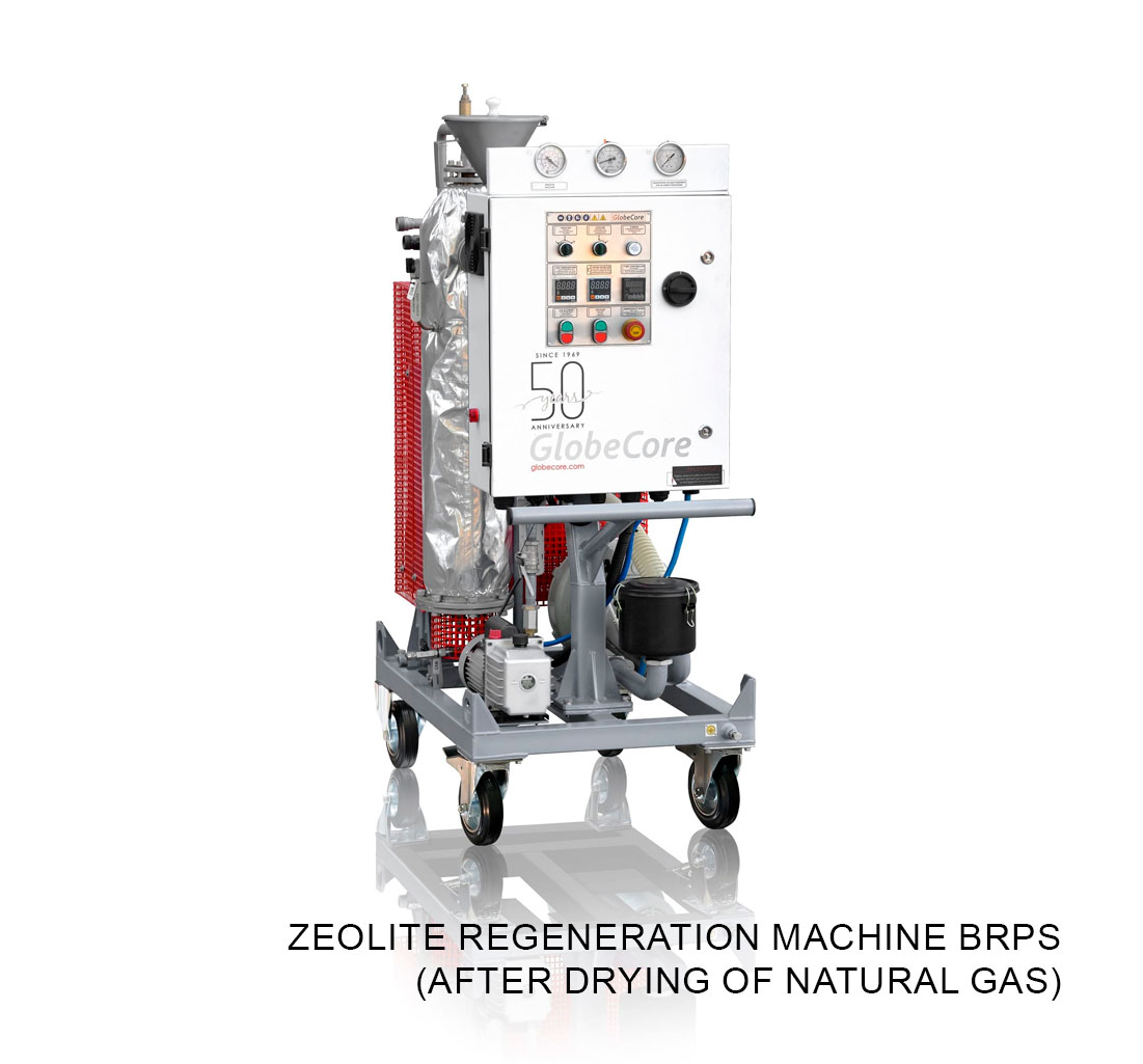 Zeolite regeneration machine BRPS