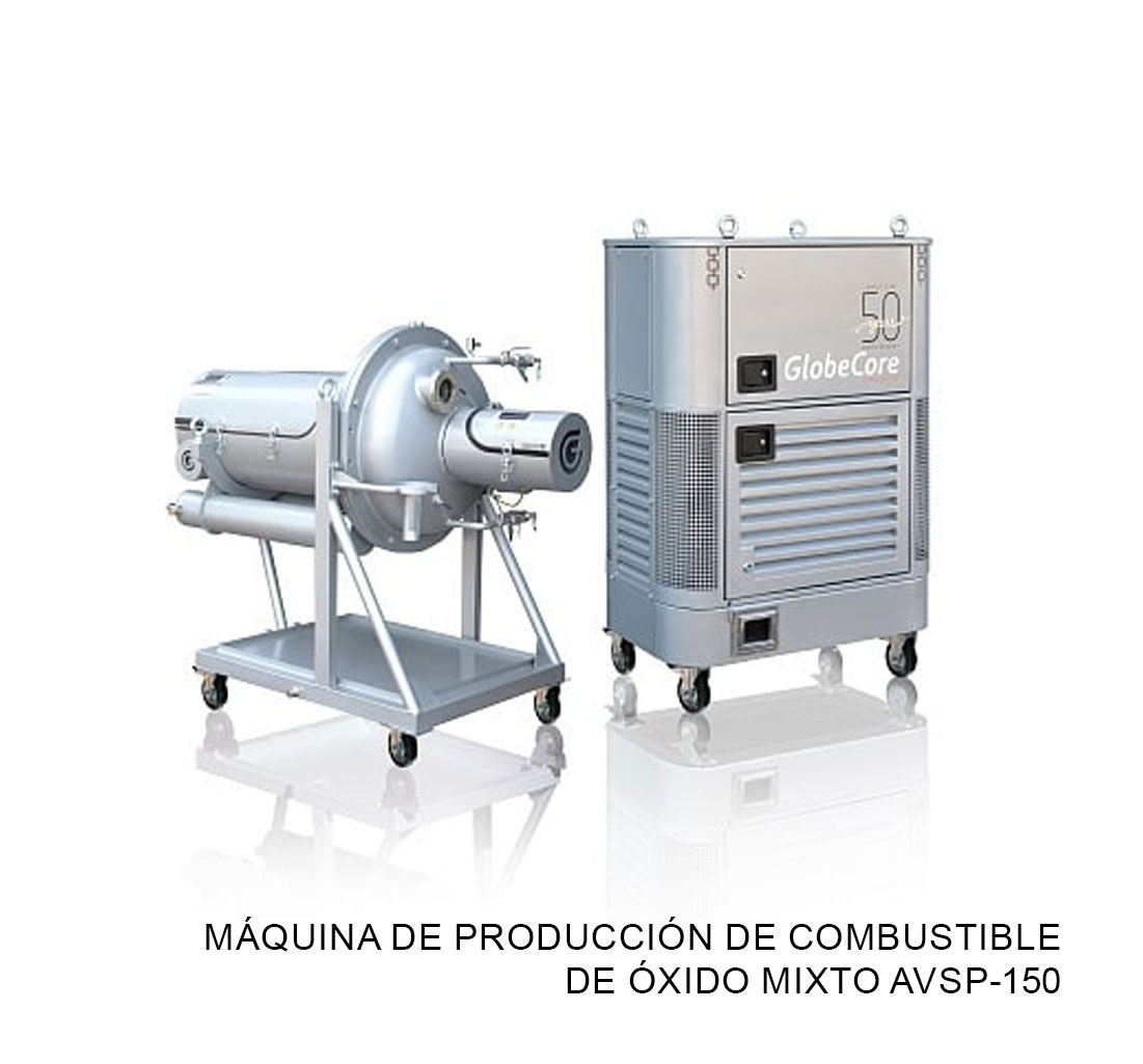 Máquina de producción de combustible de óxido mixto AVSp-150