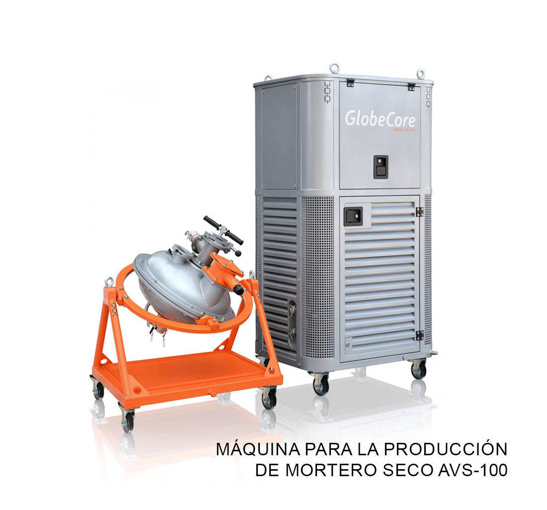 Máquina para la producción de mortero seco AVS-100