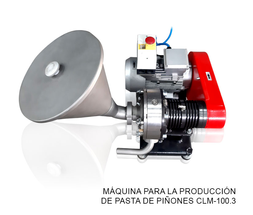 Máquina para la producción de pasta de piñones CLM-100.3