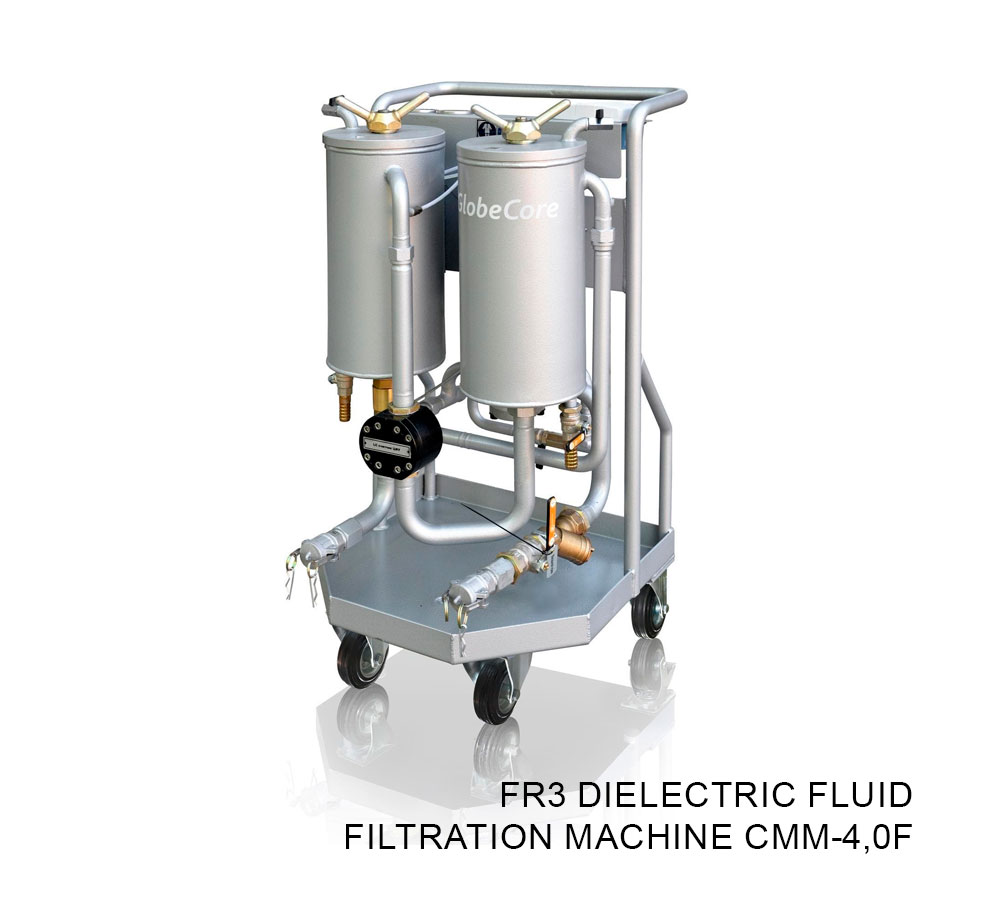 FR3 dielectric fluid filtration machine CMM-4,0F