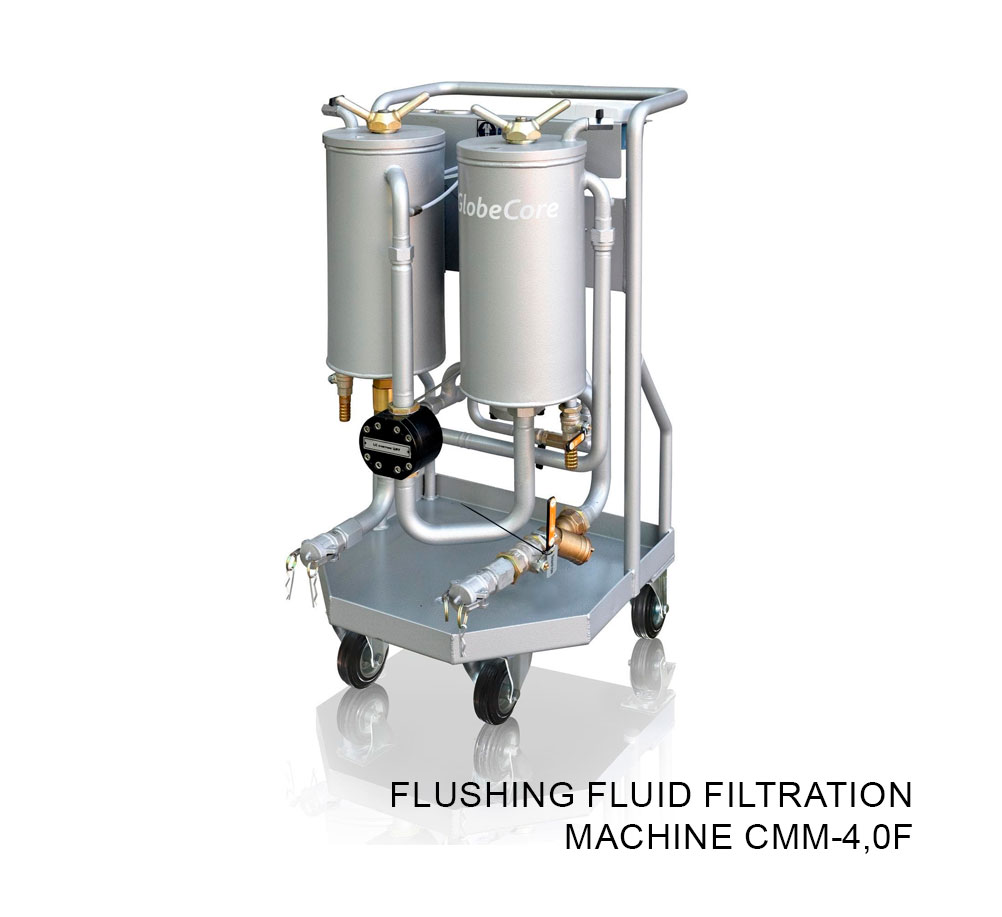 Flushing fluid filtration machine CMM-4,0F