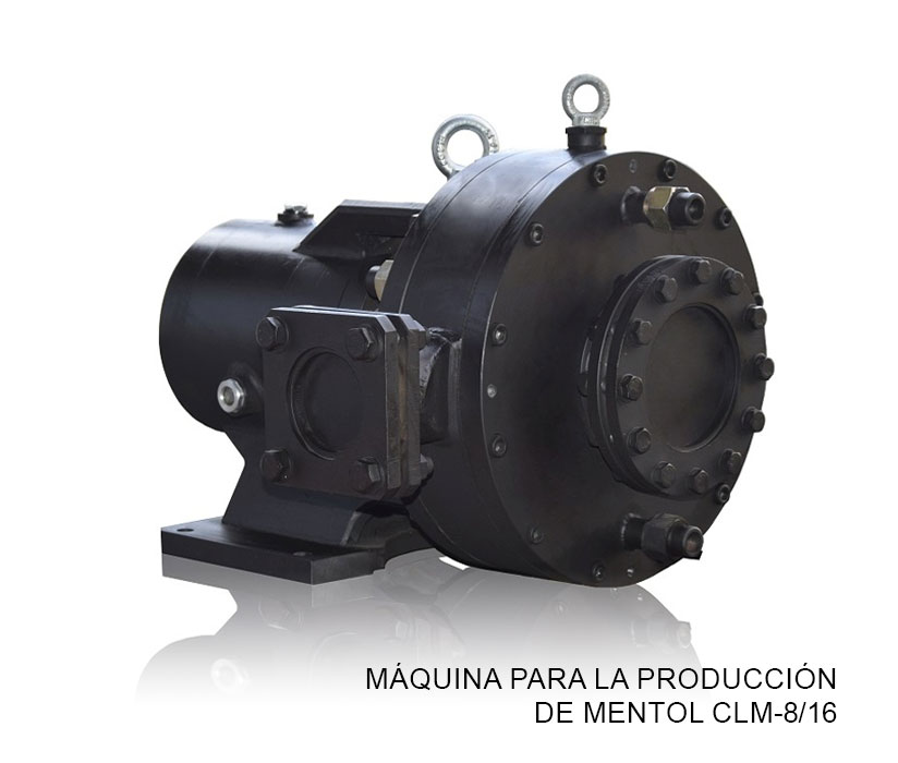 Máquina para la producción de mentol CLM-8/16