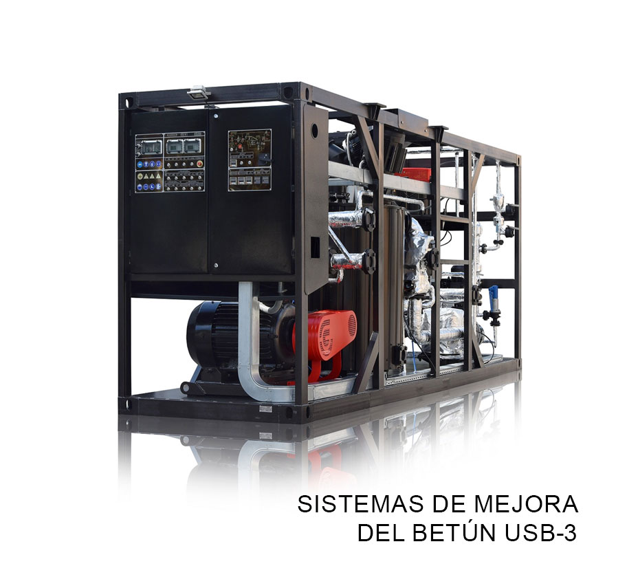 Sistemas de mejora del betún USB-3