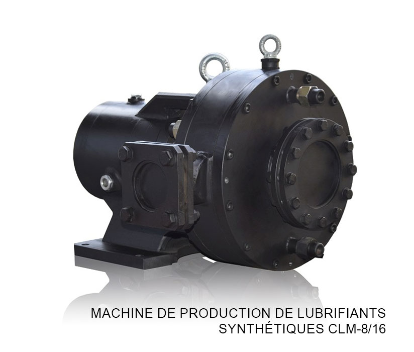 Machine de production de lubrifiants synthétiques CLM-8/16