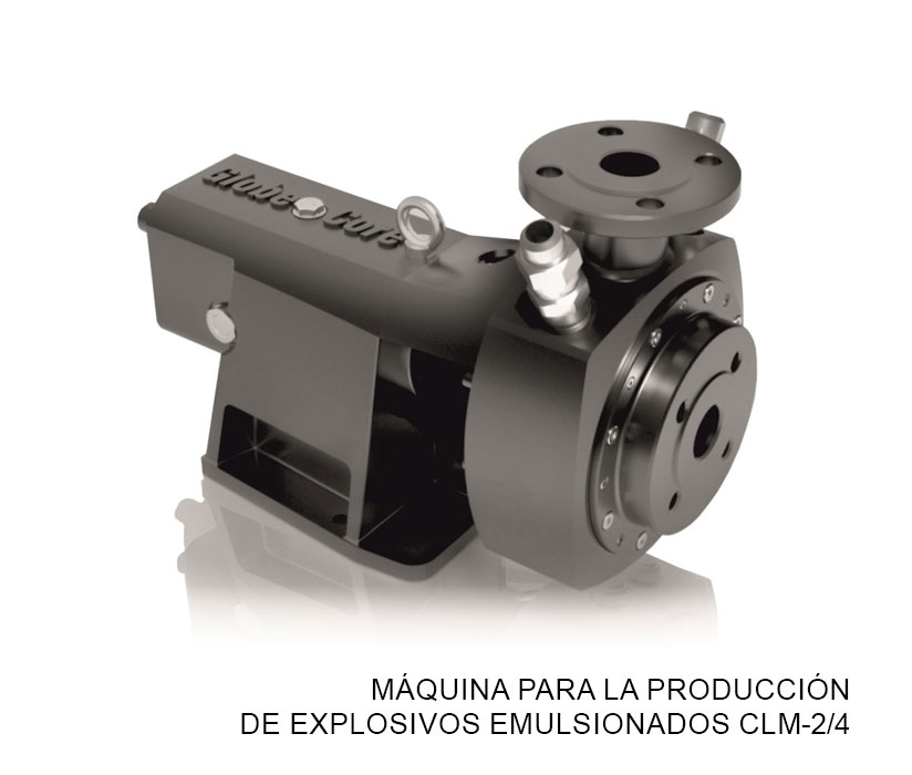Máquina para la producción de explosivos emulsionados CLM-2/4