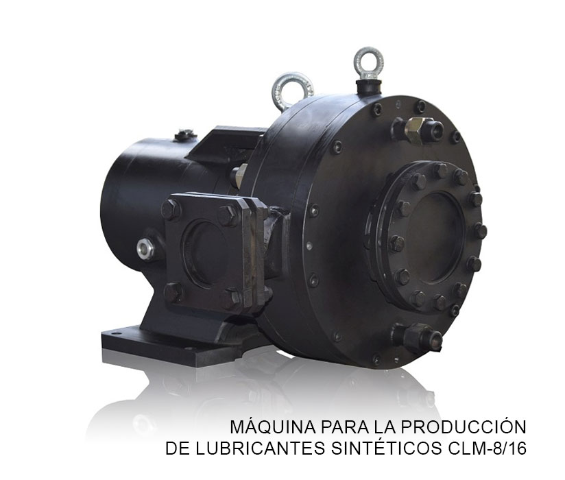 Máquina para la producción de lubricantes sintéticos CLM-8/16