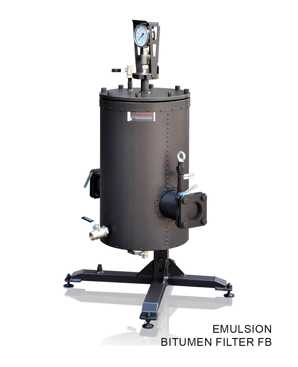 Emulsion bitumen filter FB