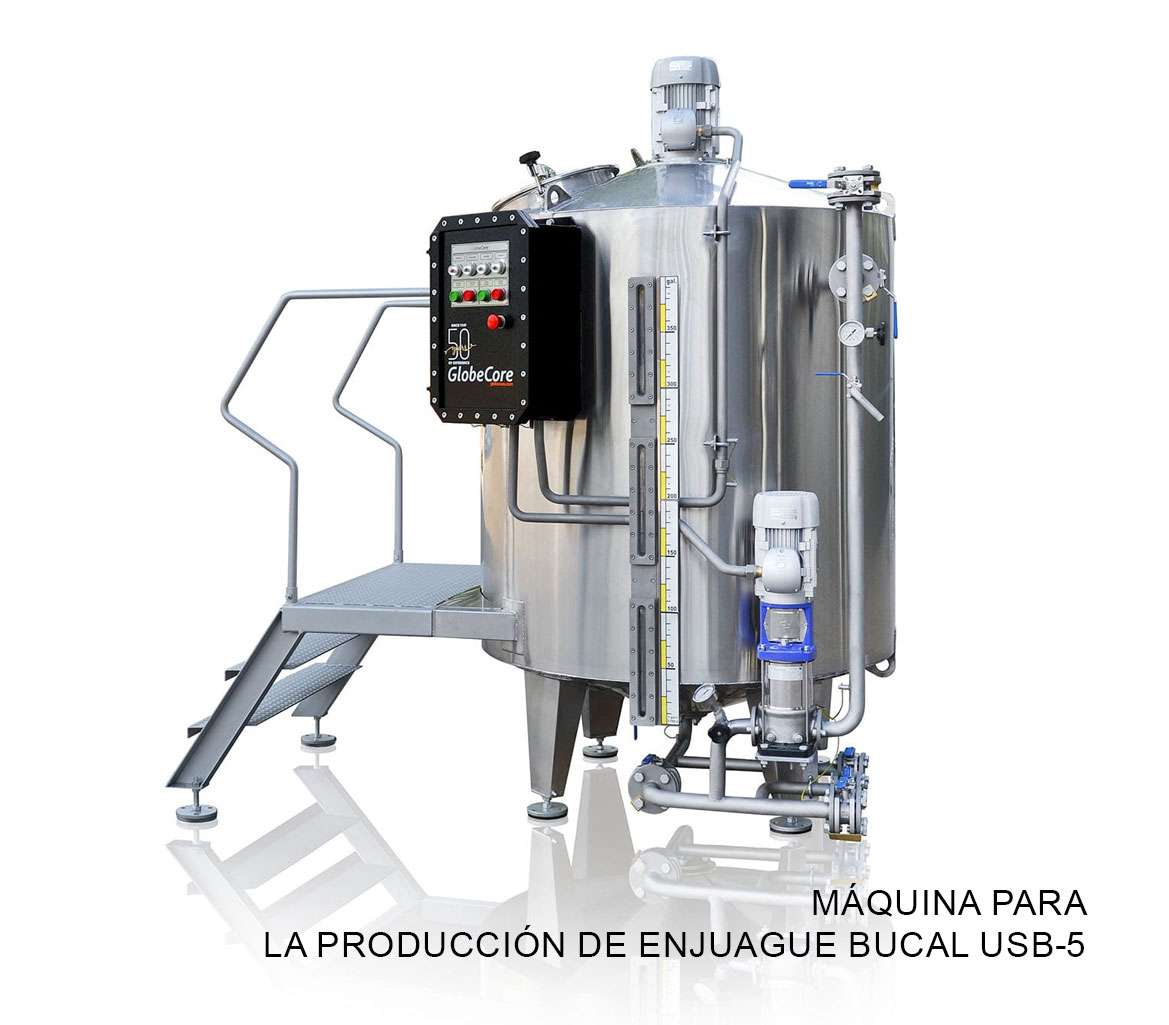 Máquina para la producción de enjuague bucal USB-5