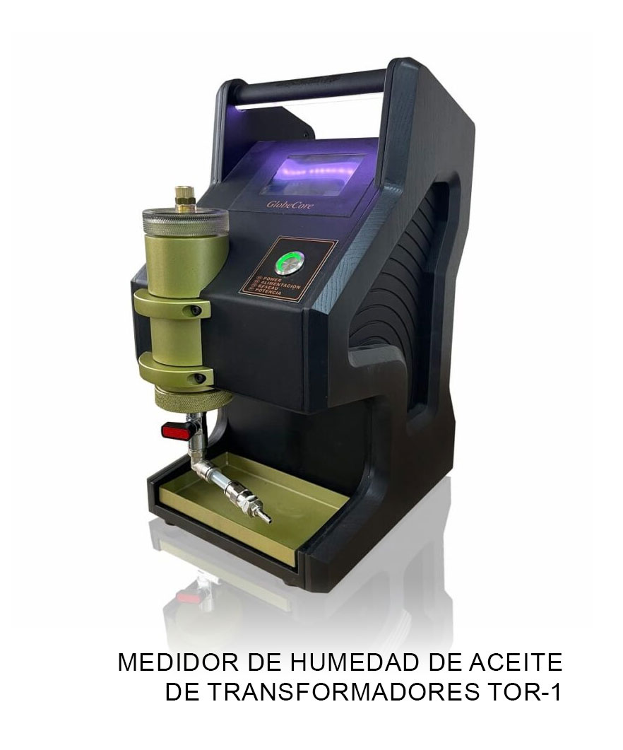 Medidor de humedad de aceite de transformadores TOR-1