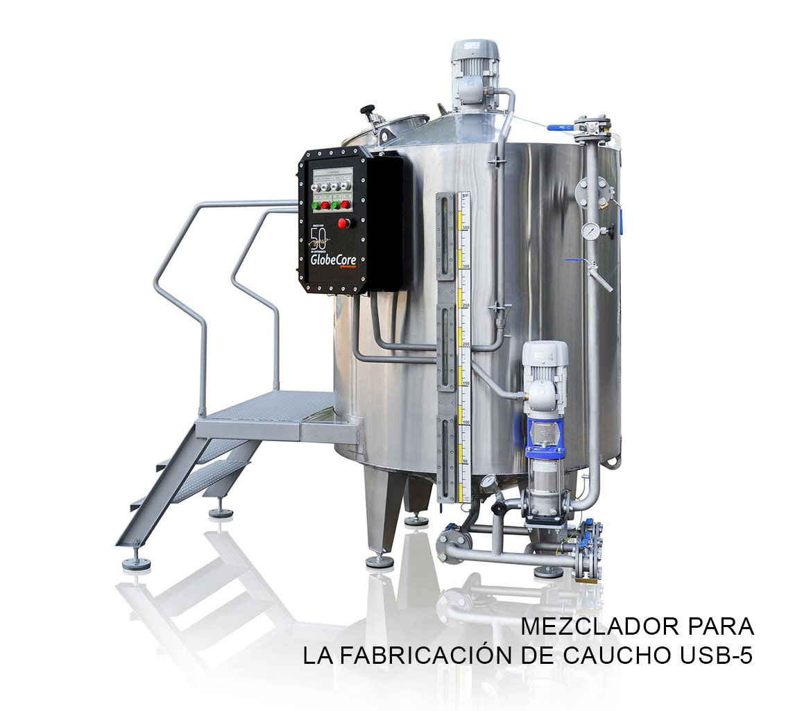 Mezclador para la fabricación de caucho USB-5
