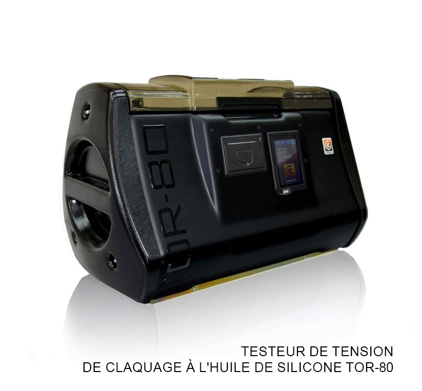 Testeur de tension de claquage à l'huile de silicone TOR-80