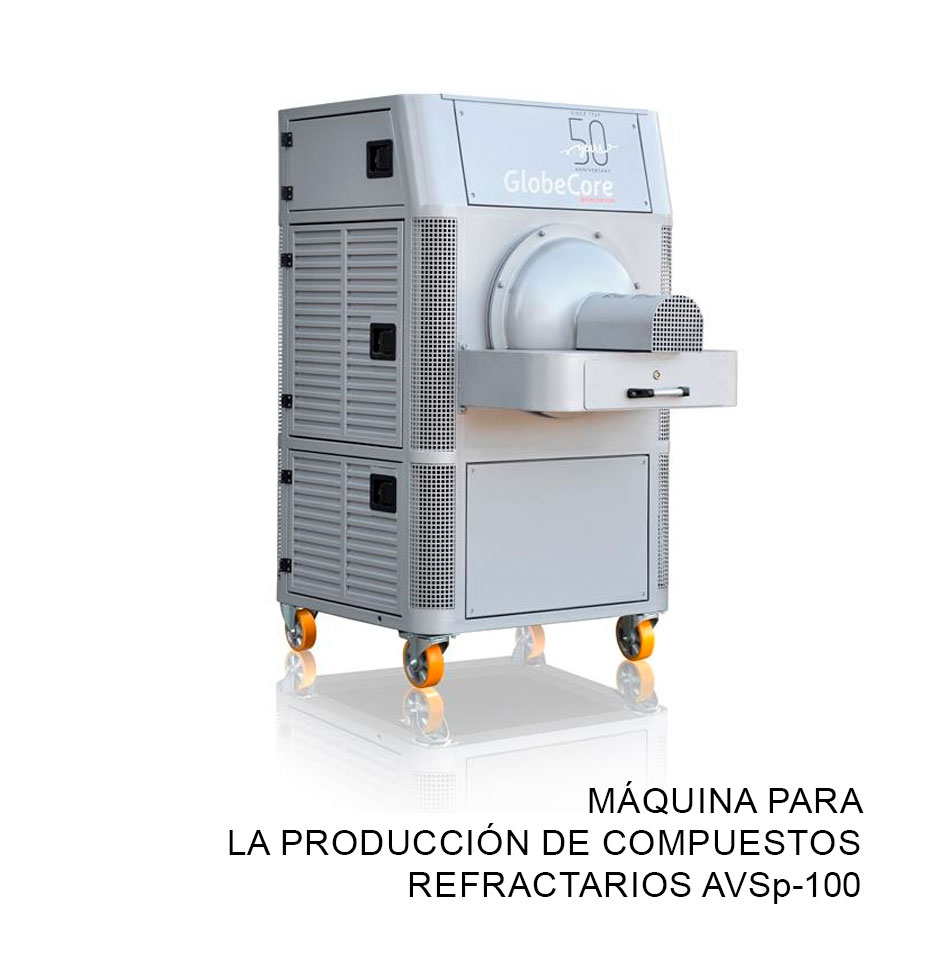 Máquina para la producción de compuestos refractarios AVSp-100