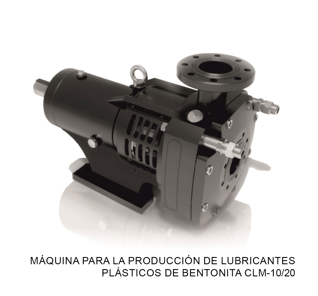 Máquina para la producción de lubricantes plásticos de bentonita CLM-10/20