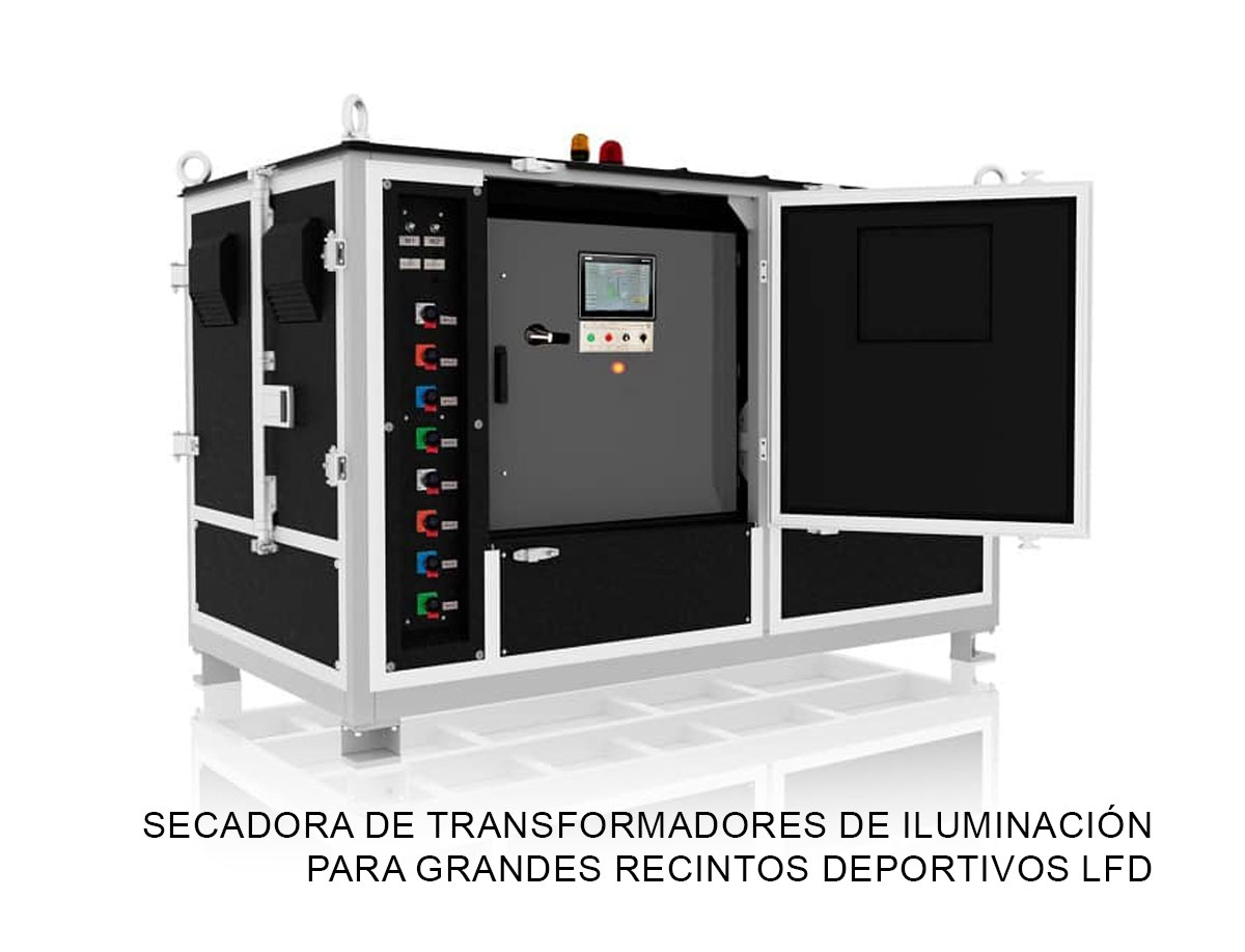 Secadora de transformadores de iluminación para grandes recintos deportivos LFD