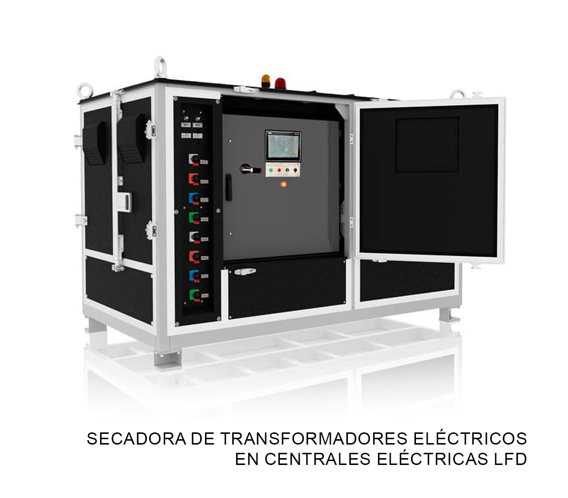 Secadora de transformadores eléctricos en centrales eléctricas LFD