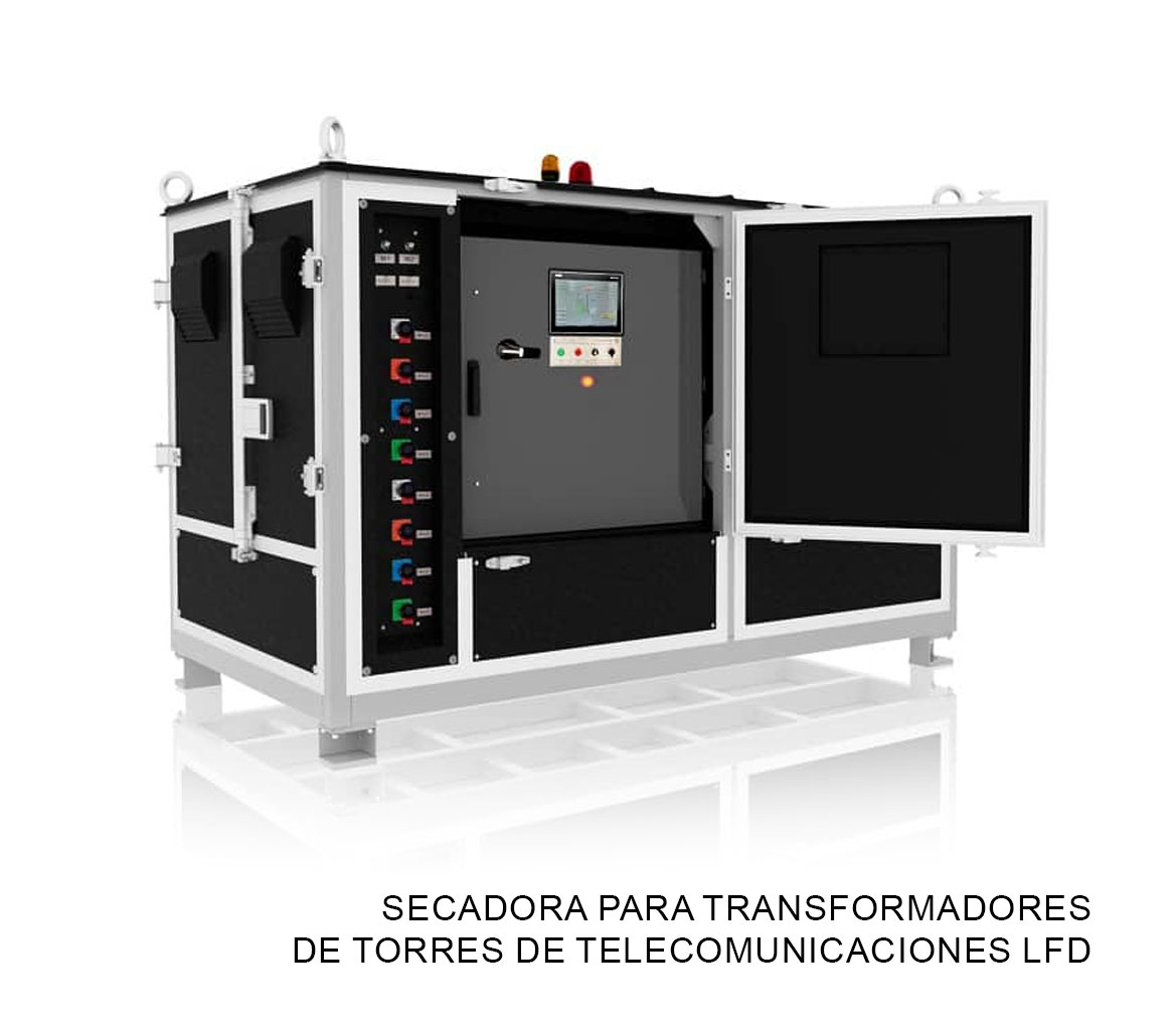Secadora para transformadores de torres de telecomunicaciones LFD