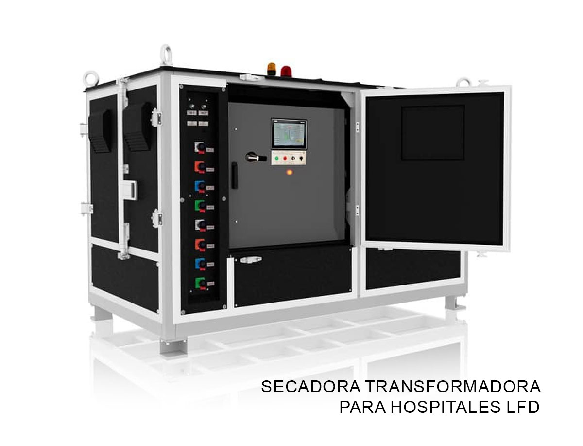 Secadora transformadora para hospitales LFD