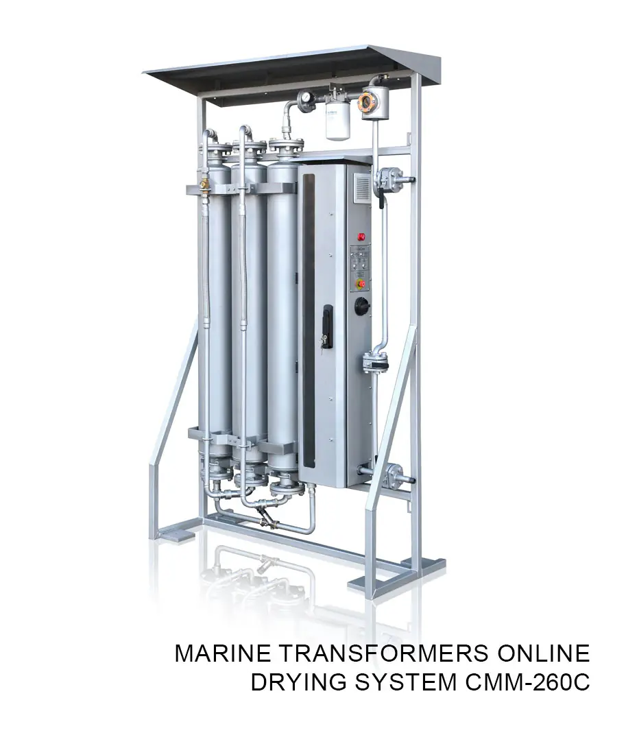 Marine transformers online drying system CMM-260C