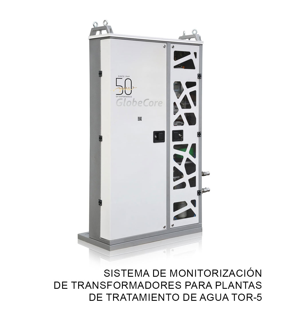 Sistema de monitorización de transformadores para plantas de tratamiento de agua TOR-5