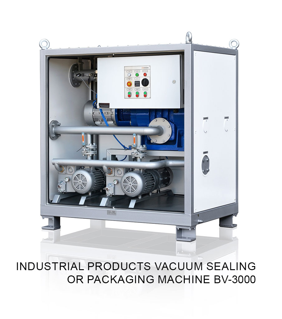 Industrial products vacuum sealing or packaging machine BV-3000