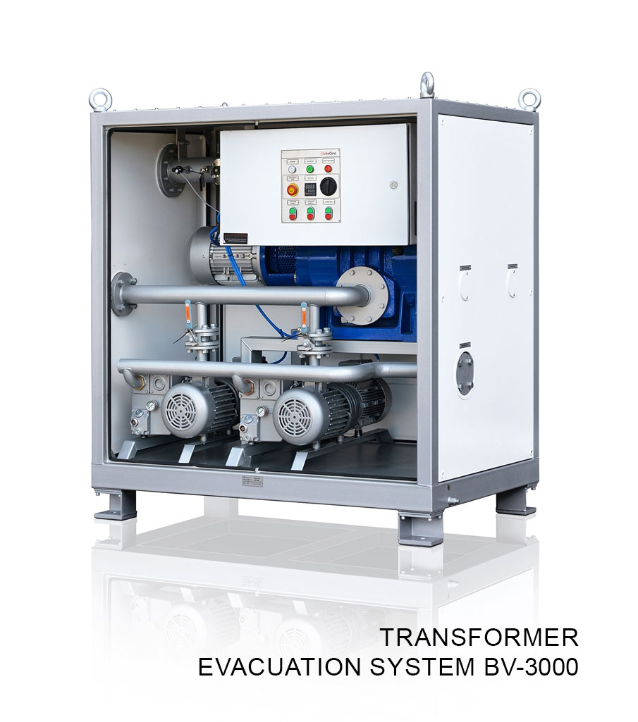 Transformer evacuation system BV-3000