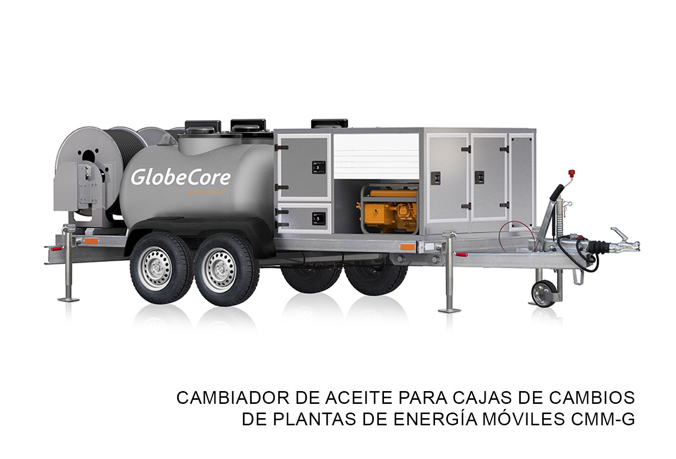 Cambiador de aceite para cajas de cambios de plantas de energía móviles CMM-G