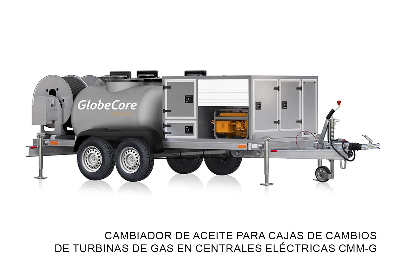 Cambiador de aceite para cajas de cambios de turbinas de gas en centrales eléctricas CMM-G