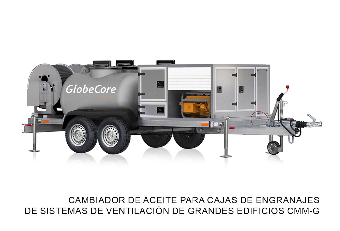Cambiador de aceite para cajas de engranajes de sistemas de ventilación de grandes edificios CMM-G