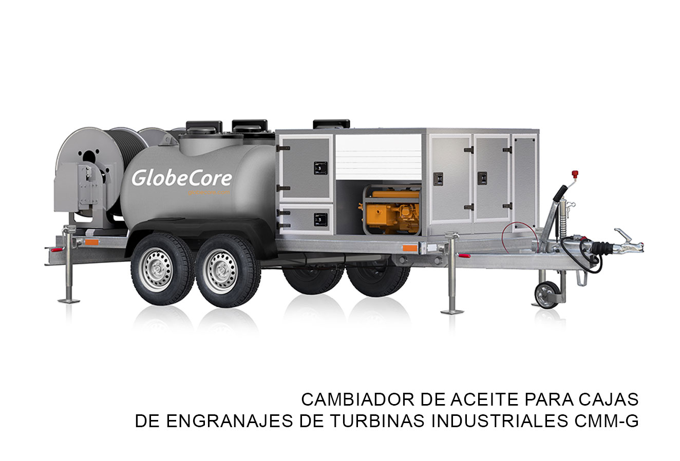 Cambiador de aceite para cajas de engranajes de turbinas industriales CMM-G